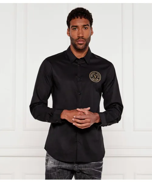 Рубашка Slim fit Versace Jeans Couture, черный
Рубашка Slim fit Versace Jeans Couture, черный