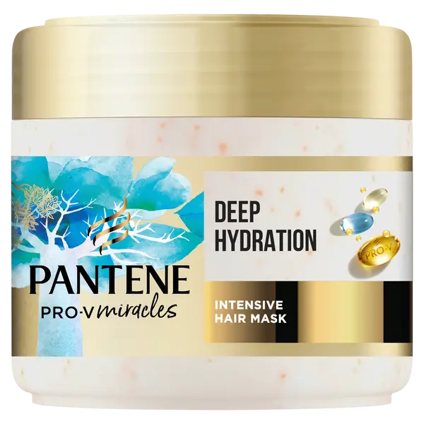 Интенсивно питательная биотиновая маска для волос, 300 мл Pantene Hydra glow
Интенсивно питательная биотиновая маска для волос, 300 мл Pantene Hydra glow