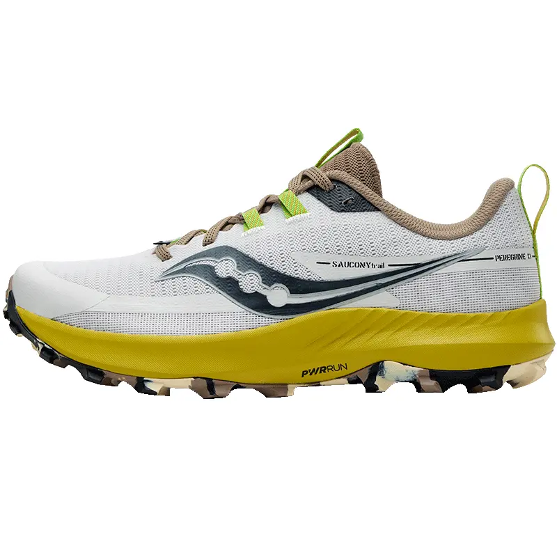 Кроссовки мужские амортизирующие Saucony Peregrine Falcon 13 для бега по пересеченной местности, серый / желтый
Кроссовки мужские амортизирующие Saucony Peregrine Falcon 13 для бега по пересеченной местности, серый / желтый
