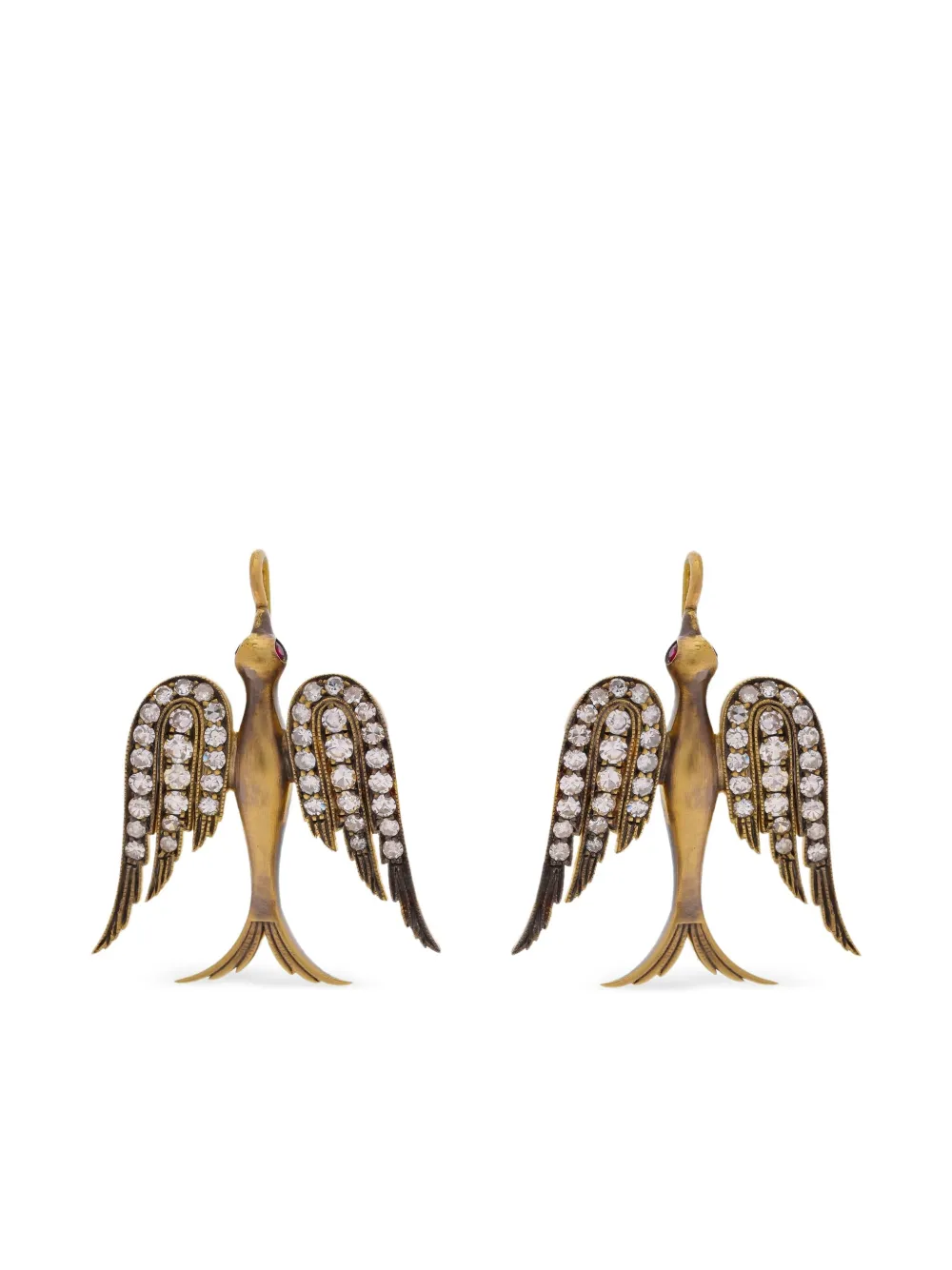 Маленькая серьга Swallow из желтого золота с бриллиантами и рубином Sylva & Cie, золотой
Маленькая серьга Swallow из желтого золота с бриллиантами и рубином Sylva & Cie, золотой