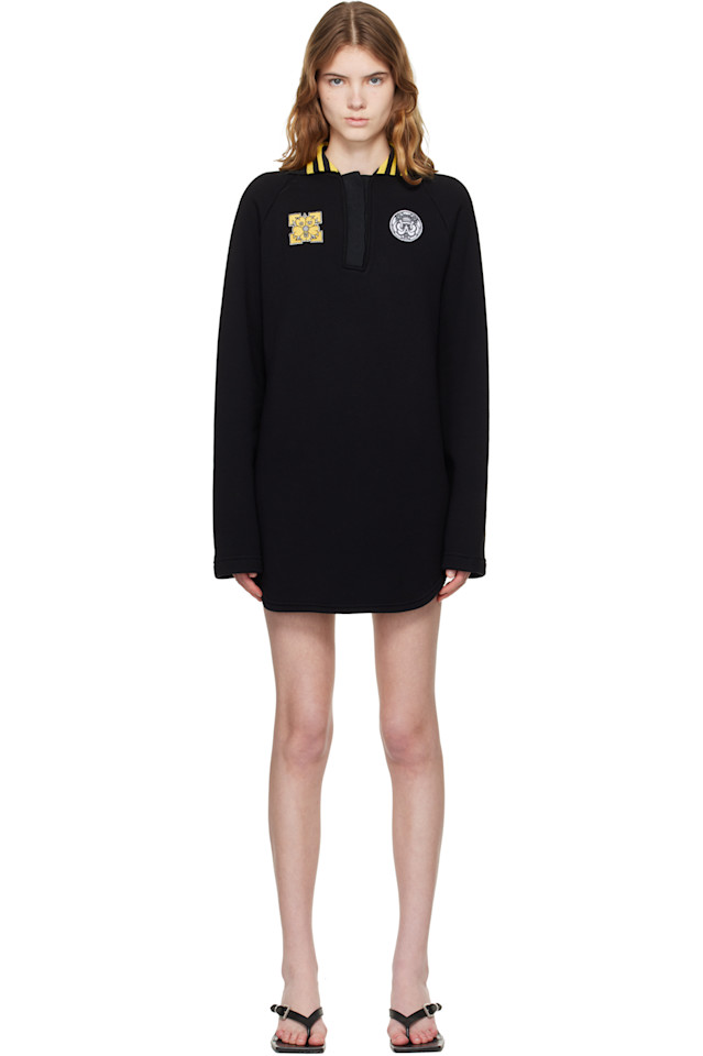 Off-White Черное спортивное мини-платье-поло
Off-White Черное спортивное мини-платье-поло