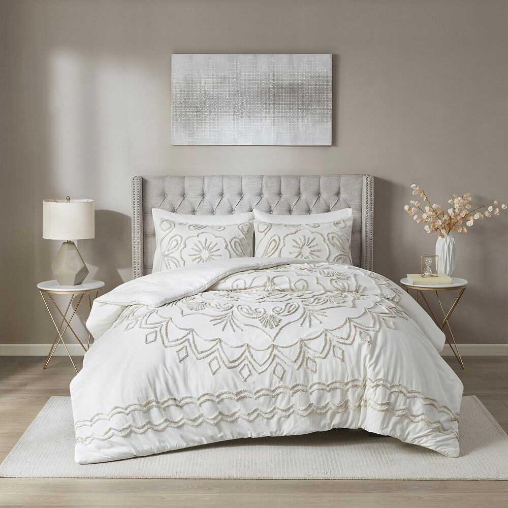 Madison Park Juliana Комплект одеял из 3 предметов из хлопка и синели с прошивкой, цвет Ivory Taupe
Madison Park Juliana Комплект одеял из 3 предметов из хлопка и синели с прошивкой, цвет Ivory Taupe