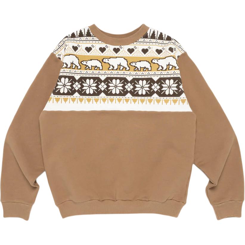 Свитшот Unisex FW25 HUMAN MADE, светло коричневый
Свитшот Unisex FW25 HUMAN MADE, светло коричневый