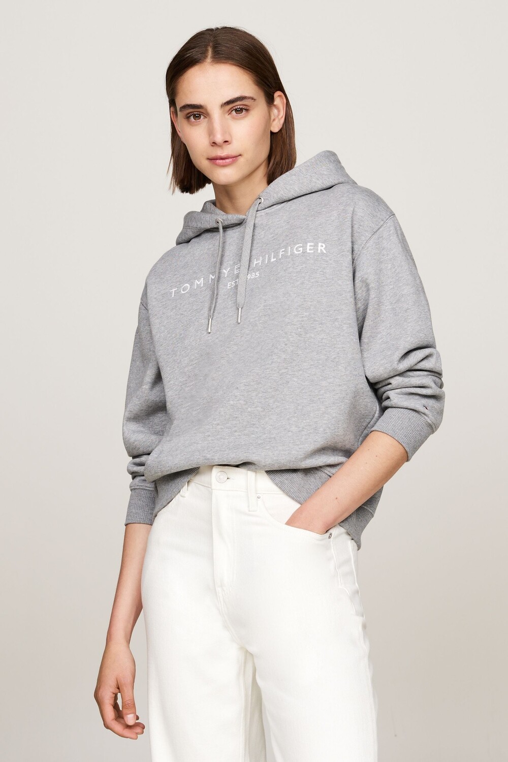 Современная толстовка с капюшоном Regular fit Tommy Hilfiger, серый
Современная толстовка с капюшоном Regular fit Tommy Hilfiger, серый