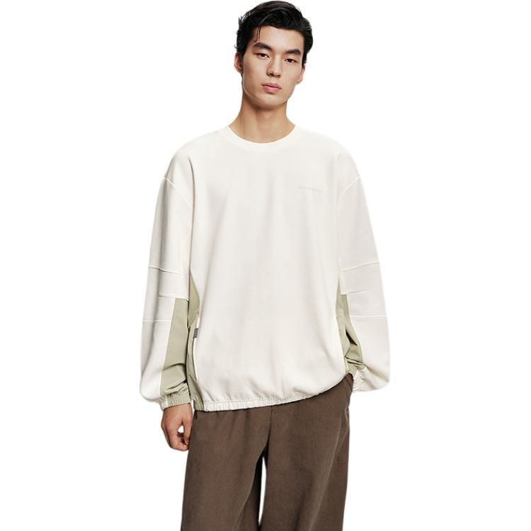 PEACEBIRD MEN Свитшот мужской белый 1 Crew Neck Moderate
PEACEBIRD MEN Свитшот мужской белый 1 Crew Neck Moderate