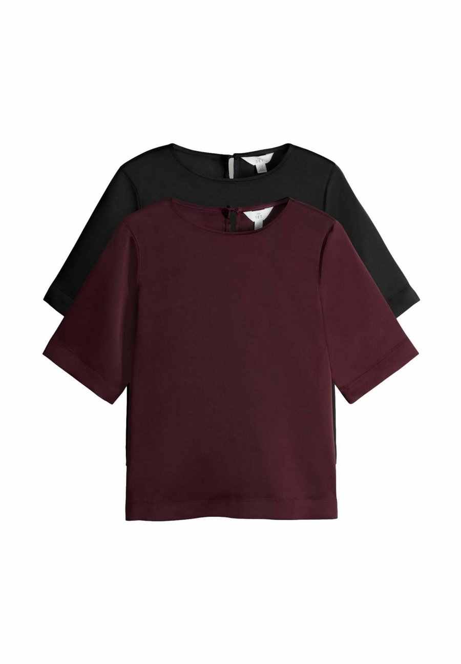 Футболка THE SET REGULAR FIT 2 PACK, Black/Burgundy Red/Black, Черный, Футболка THE SET REGULAR FIT 2 PACK, Black/Burgundy Red/Black
Футболка THE SET REGULAR FIT 2 PACK, Black/Burgundy Red/Black, Черный, Футболка THE SET REGULAR FIT 2 PACK, Black/Burgundy Red/Black