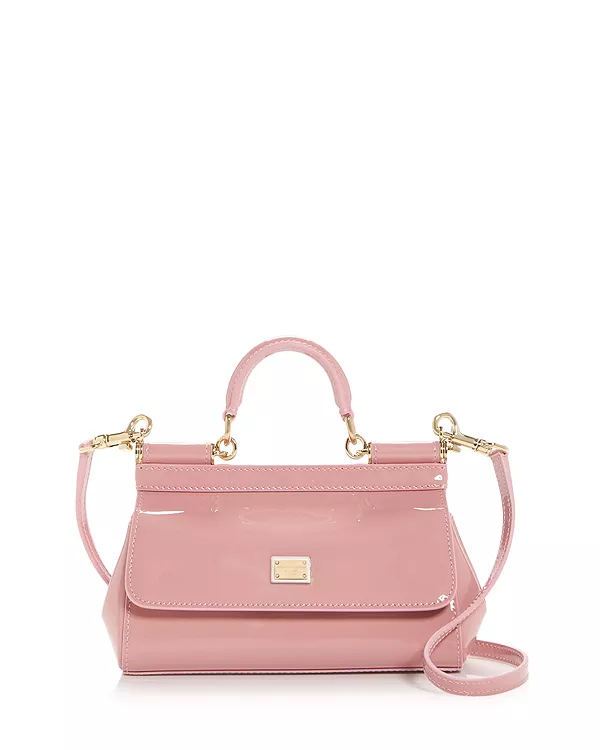 Сицилийская кожаная сумка с верхней ручкой Dolce & Gabbana, розовый
Сицилийская кожаная сумка с верхней ручкой Dolce & Gabbana, розовый