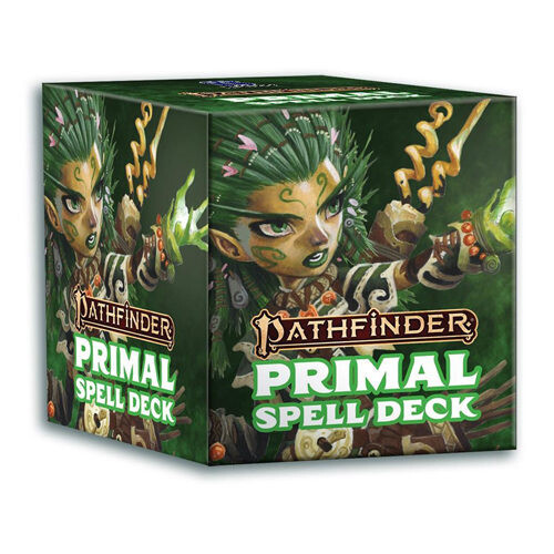 Коллекционные карточки Pathfinder: Primal Spell Deck
Коллекционные карточки Pathfinder: Primal Spell Deck