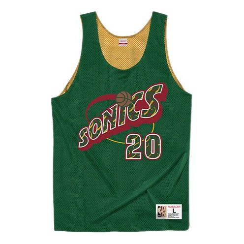 Баскетбольное джерси Mitchell & Ness Reversible Mesh Tank 'Seattle SuperSonics - Gary Payton 1995-96'
Баскетбольное джерси Mitchell & Ness Reversible Mesh Tank 'Seattle SuperSonics - Gary Payton 1995-96'