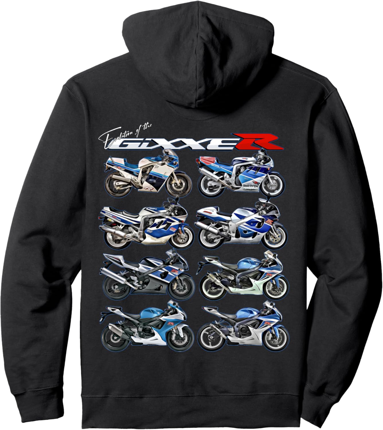 Gixxer, Evolution, GSXR, шоссейные гонки, мотоцикл, байк, толстовка с капюшоном, черный Show More Custom Motocycle And Racing Bike Design
Gixxer, Evolution, GSXR, шоссейные гонки, мотоцикл, байк, толстовка с капюшоном, черный Show More Custom Motocycle And Racing Bike Design