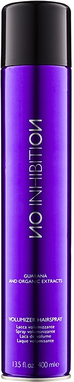 Лак для волос с эффектом придания объема, гуараной и органическими экстрактами No Inhibition, 400 мл
Лак для волос с эффектом придания объема, гуараной и органическими экстрактами No Inhibition, 400 мл