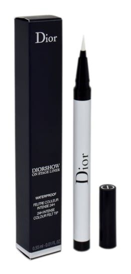 Водостойкая подводка для глаз 001 Matte White, Подводка для глаз, 0,55 мл Dior, On Stage
Водостойкая подводка для глаз 001 Matte White, Подводка для глаз, 0,55 мл Dior, On Stage
