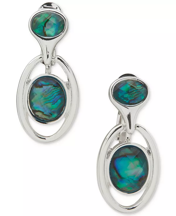 Серьги-Подвески из гладких синих моллюсков Anne Klein, blue
Серьги-Подвески из гладких синих моллюсков Anne Klein, blue