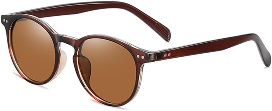 Небольшие круглые поляризованные солнцезащитные очки для мужчин и женщин в винтажном стиле, сверхлегкие солнцезащитные очки с антибликовым покрытием для вождения VFDHN, Tea Tea
Небольшие круглые поляризованные солнцезащитные очки для мужчин и женщин в винтажном стиле, сверхлегкие солнцезащитные очки с антибликовым покрытием для вождения VFDHN, Tea Tea