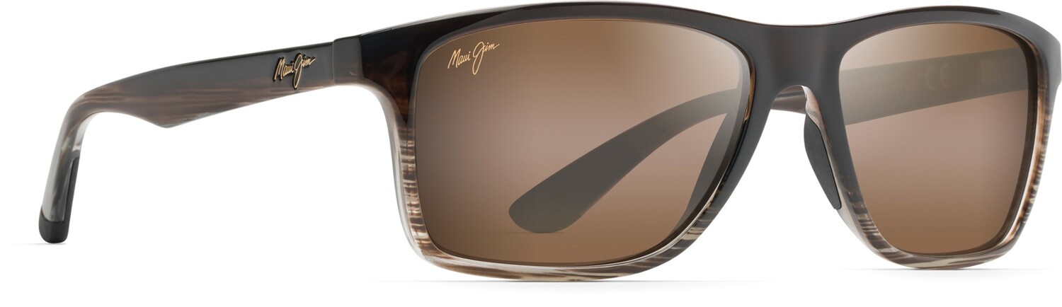 Береговые поляризованные солнцезащитные очки Maui Jim, коричневый 
Береговые поляризованные солнцезащитные очки Maui Jim, коричневый