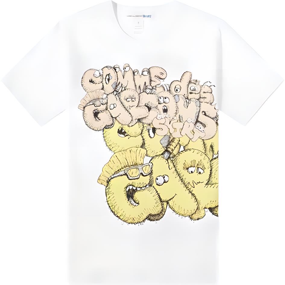 Футболка Comme Des Garcons Shirt X Kaws CDG, белый
Футболка Comme Des Garcons Shirt X Kaws CDG, белый