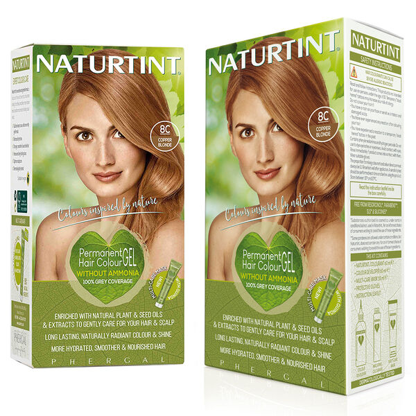 Набор: краска для волос 8с медный блондин, 2x179 мл Naturtint
Набор: краска для волос 8с медный блондин, 2x179 мл Naturtint