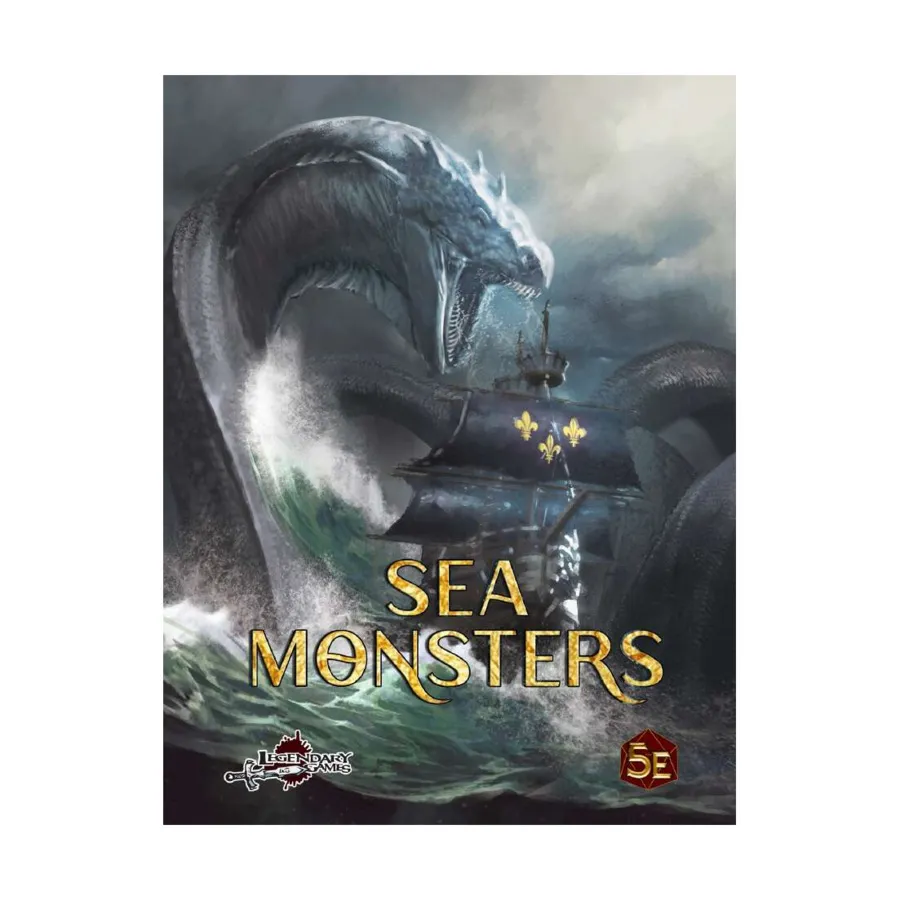 Beasts of Legend - Sea Monsters (5E), Dungeons & Dragons (5th Edition) - Beasts of Legend (Legendary Games), мягкая обложка
Beasts of Legend - Sea Monsters (5E), Dungeons & Dragons (5th Edition) - Beasts of Legend (Legendary Games), мягкая обложка