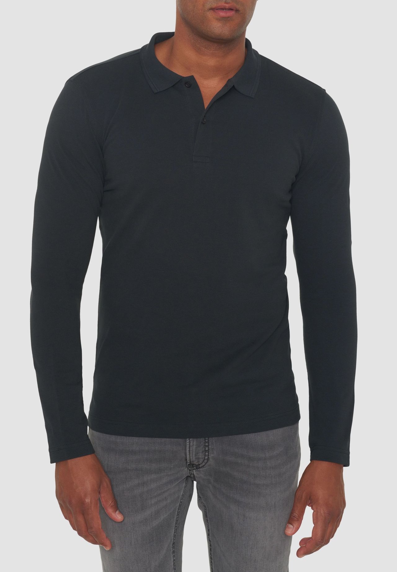 Рубашка-поло, длинный рукав, воротник-поло, мужская GALERIA essentials, цвет 4 Black
Рубашка-поло, длинный рукав, воротник-поло, мужская GALERIA essentials, цвет 4 Black