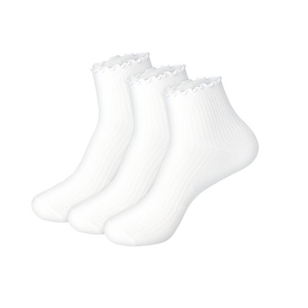 Женские носки 3 шт super soft lightweight Hanes, White Lettuce Edge
Женские носки 3 шт super soft lightweight Hanes, White Lettuce Edge