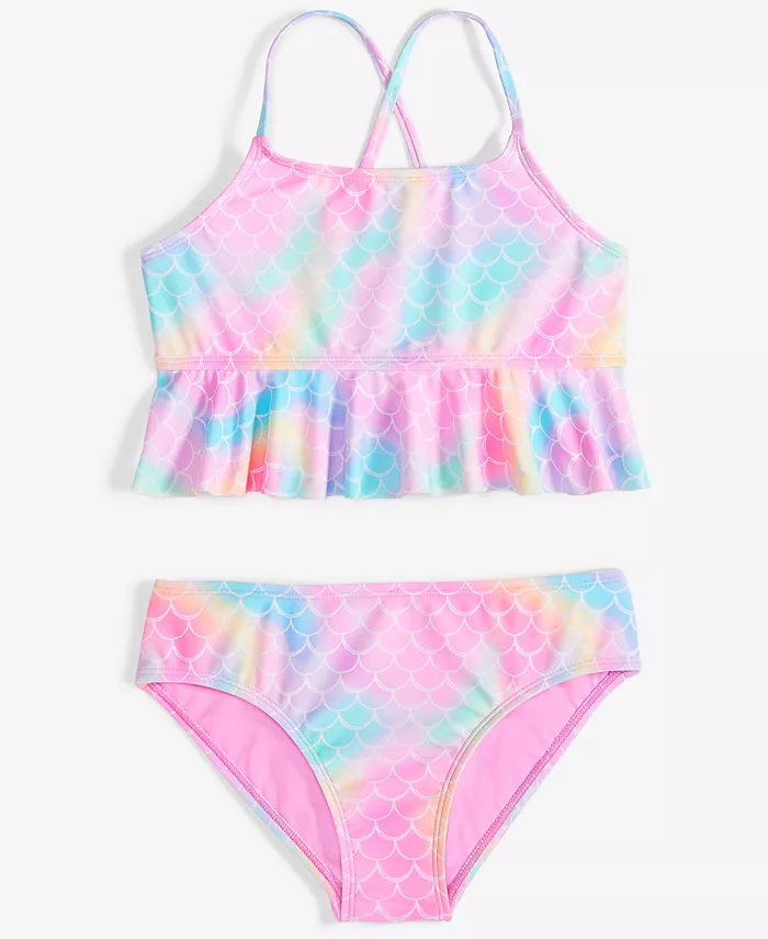 Купальник для девочек: топ-танкини с баской и низ с круглым вырезом Breaking Waves, мультиколор
Купальник для девочек: топ-танкини с баской и низ с круглым вырезом Breaking Waves, мультиколор