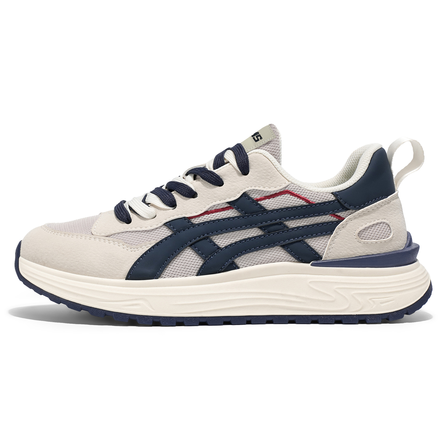 Низкие повседневные туфли с амортизацией для мужчин PAMASEN, Gray Blue 
Низкие повседневные туфли с амортизацией для мужчин PAMASEN, Gray Blue