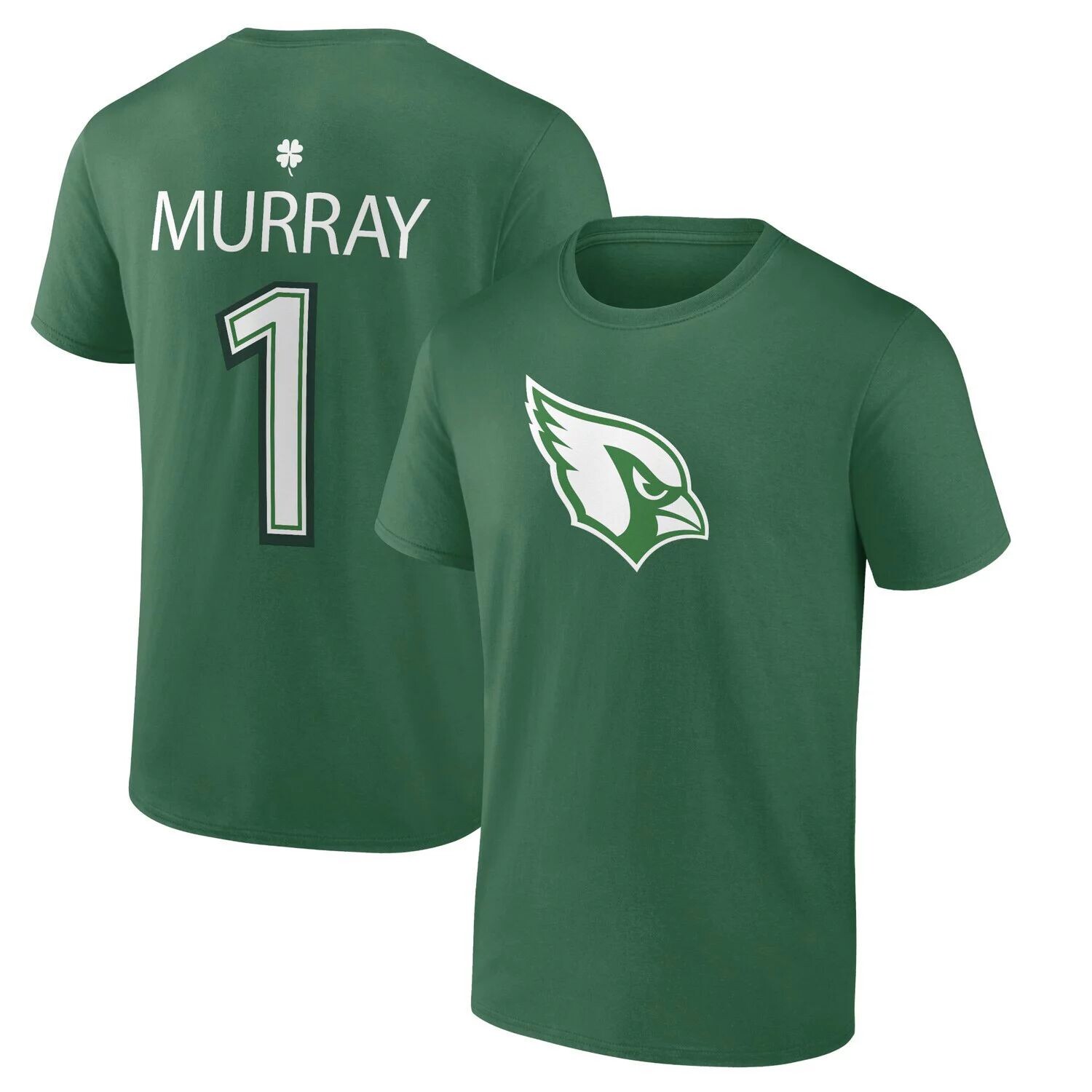 Мужская футболка с логотипом Kyler Murray Green Arizona Cardinals в честь Дня Святого Патрика Fanatics
Мужская футболка с логотипом Kyler Murray Green Arizona Cardinals в честь Дня Святого Патрика Fanatics