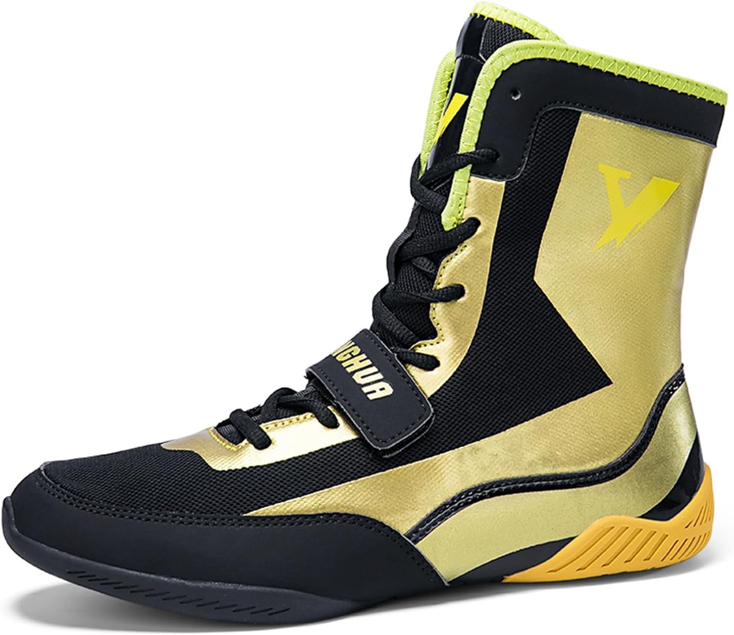 Борцовки унисекс с сеткой, дышащие кроссовки для бокса и тренировок, легкая боевая обувь для мужчин и молодежи Ukuboxbag, золотой
Борцовки унисекс с сеткой, дышащие кроссовки для бокса и тренировок, легкая боевая обувь для мужчин и молодежи Ukuboxbag, золотой