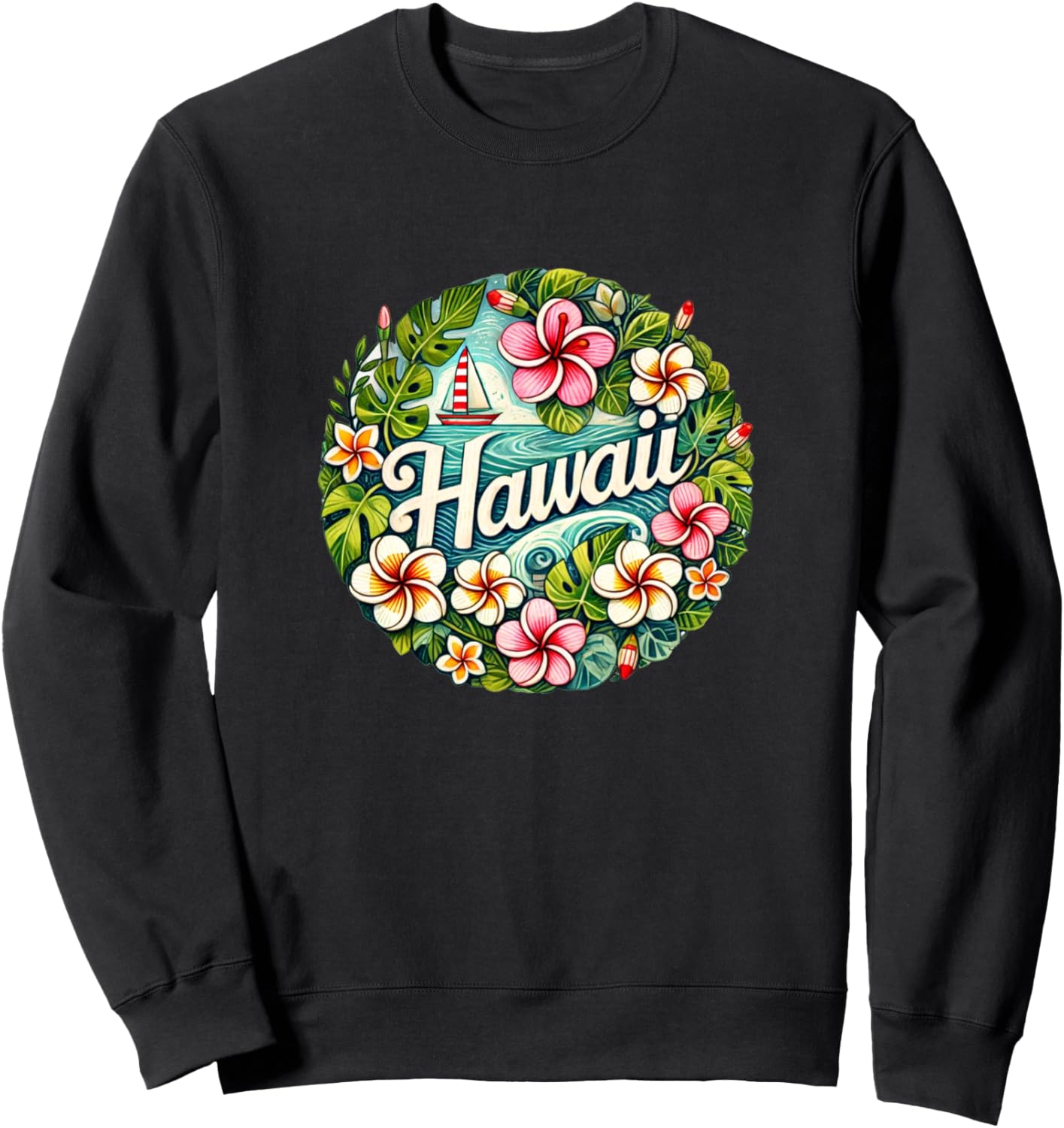 Иллюстрация Гавайев, толстовка с изображением гавайского отдыха Hawaiian Lovers Snugg, черный
Иллюстрация Гавайев, толстовка с изображением гавайского отдыха Hawaiian Lovers Snugg, черный