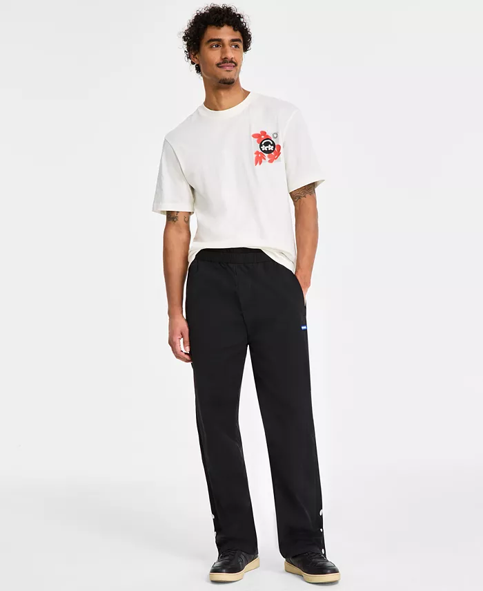 Мужские повседневные брюки свободного кроя Hugo Boss, черный
Мужские повседневные брюки свободного кроя Hugo Boss, черный