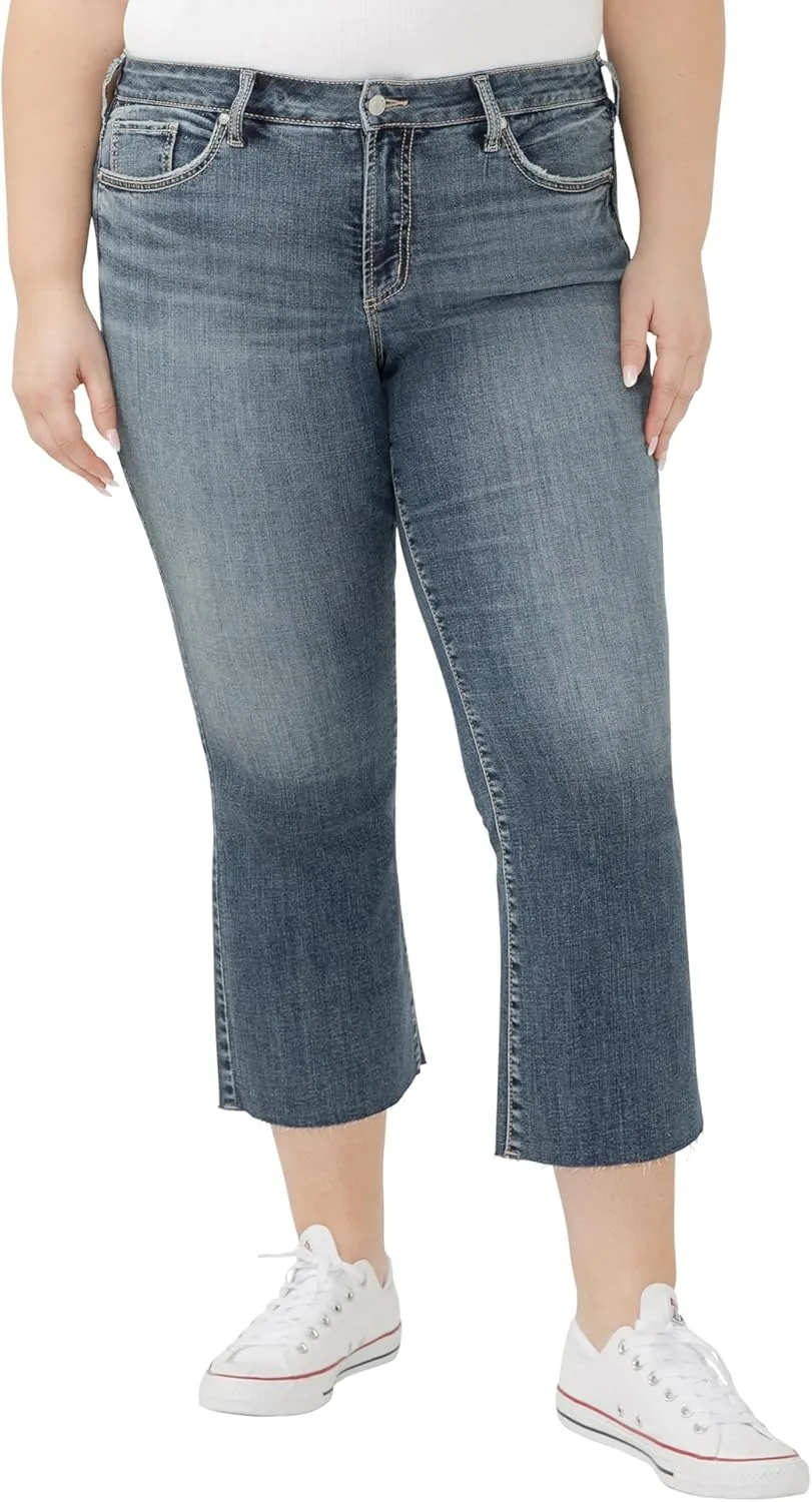 Silver Jeans Co. Женские джинсы Plus Size Suki Mid Rise Curvy Fit Kick Flare Leg
Silver Jeans Co. Женские джинсы Plus Size Suki Mid Rise Curvy Fit Kick Flare Leg