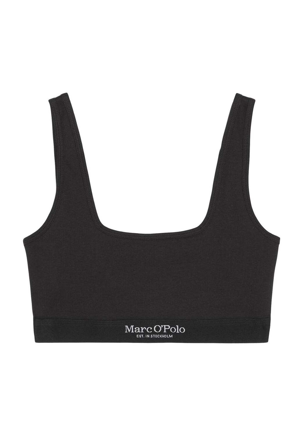 Легендарное бюстье в рубчик с логотипом, для женщин Marc O'Polo, черный
Легендарное бюстье в рубчик с логотипом, для женщин Marc O'Polo, черный