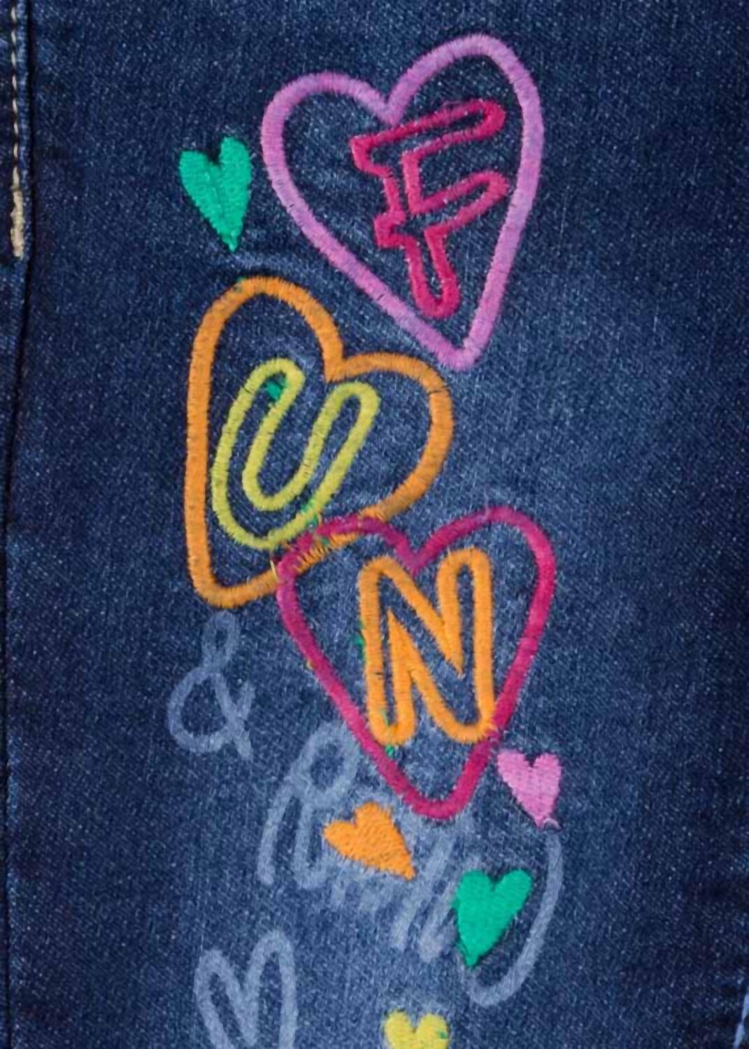 Джинсы среднего синего цвета с вышивкой для девочек LOSAN
Джинсы среднего синего цвета с вышивкой для девочек LOSAN