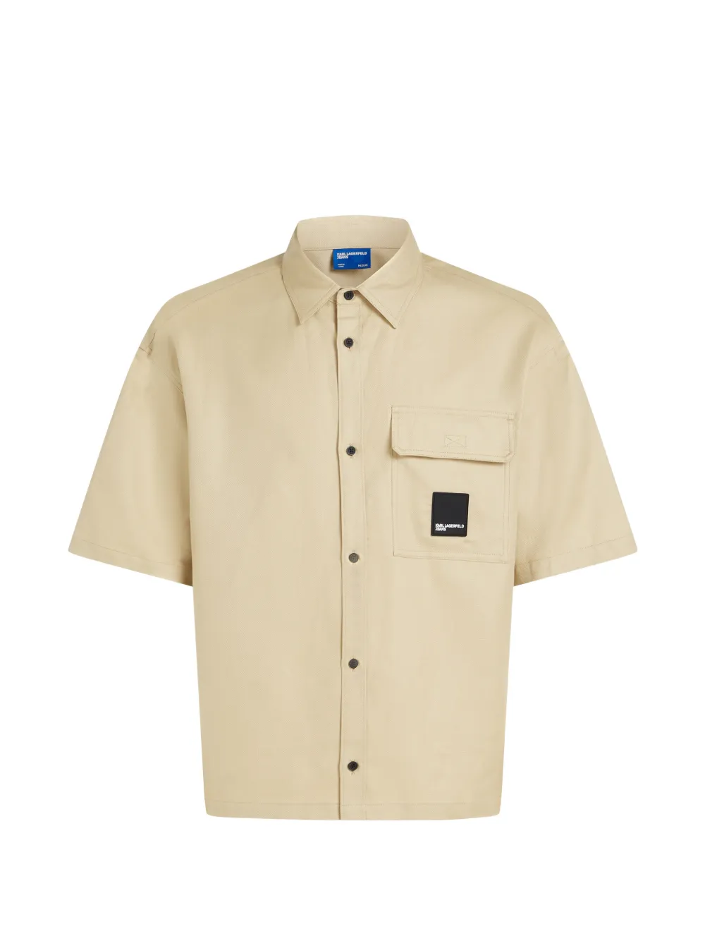 Рубашка с короткими рукавами и нагрудным карманом Karl Lagerfeld Jeans, бежевый
Рубашка с короткими рукавами и нагрудным карманом Karl Lagerfeld Jeans, бежевый