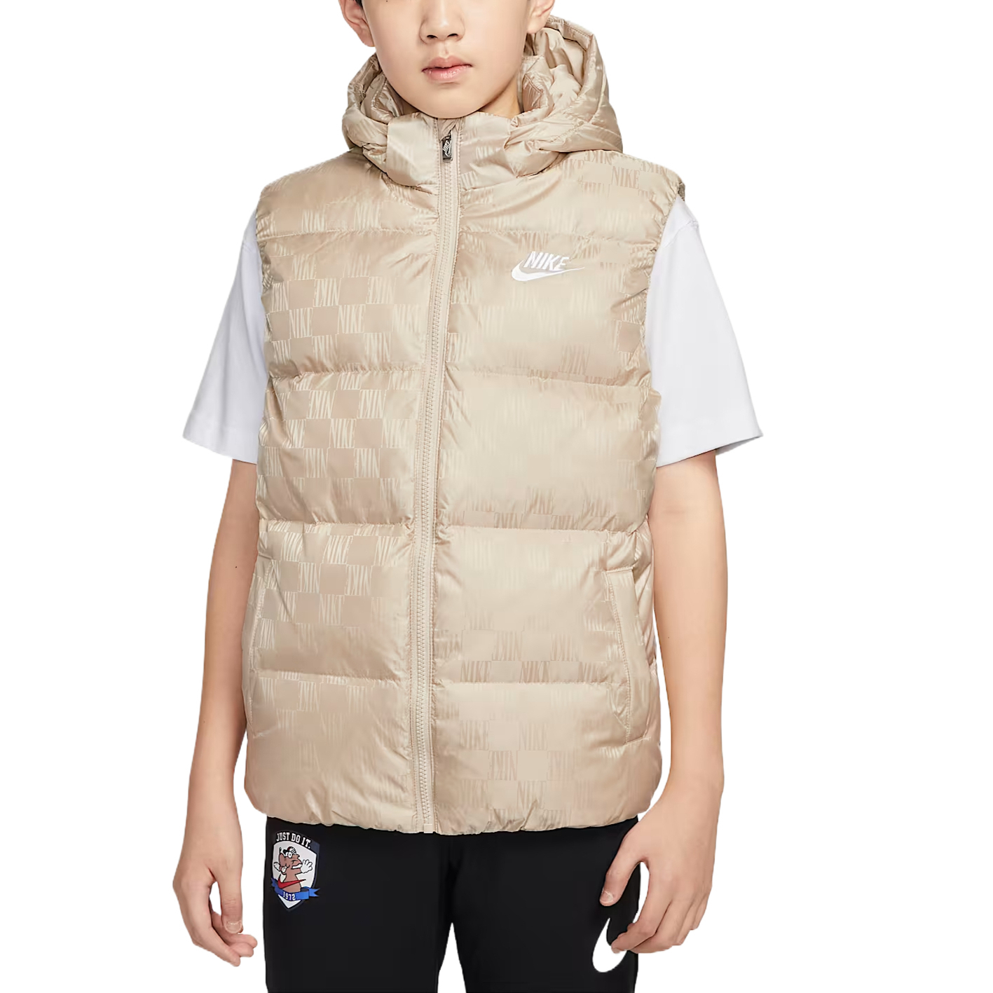 Детский жилет-пуховик Nike, белый
Детский жилет-пуховик Nike, белый