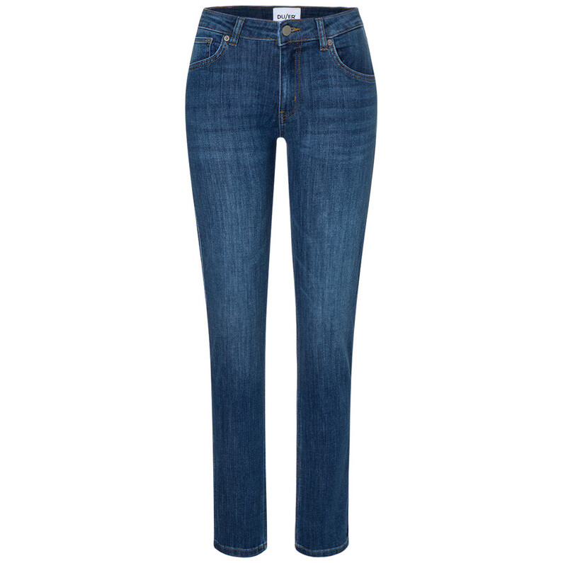 Женские узкие прямые джинсы из денима Duer, синий
Женские узкие прямые джинсы из денима Duer, синий