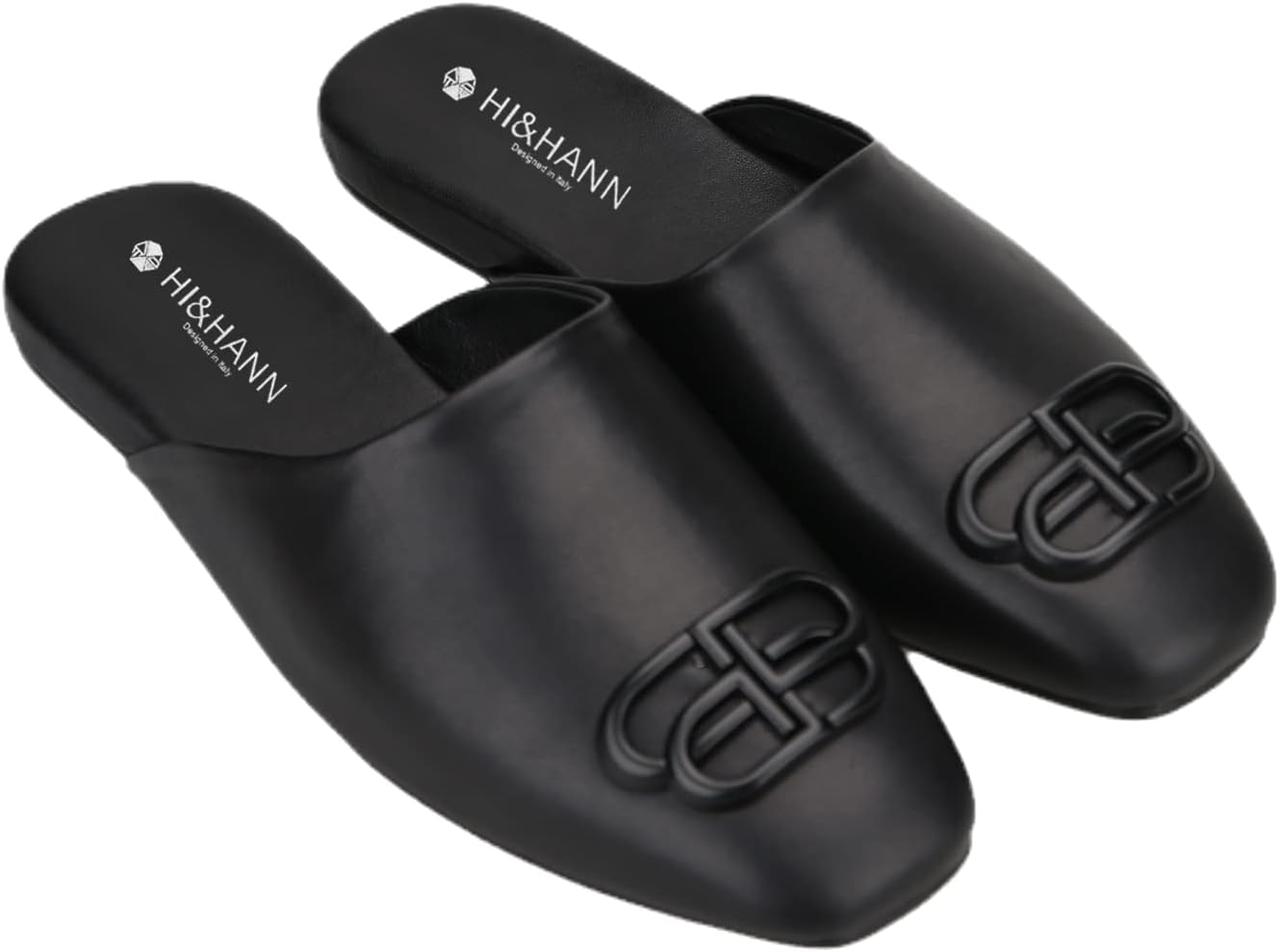Мужские мюли HIHANN из черной телячьей кожи ручной работы, британский стиль, роскошная металлическая пряжка, мужские тапочки, праздничные и нарядные сандалии Hi&Hann
Мужские мюли HIHANN из черной телячьей кожи ручной работы, британский стиль, роскошная металлическая пряжка, мужские тапочки, праздничные и нарядные сандалии Hi&Hann