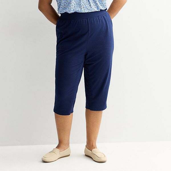 Брюки-скимеры Plus size на резинке Croft & Barrow, Seattle Navy
Брюки-скимеры Plus size на резинке Croft & Barrow, Seattle Navy