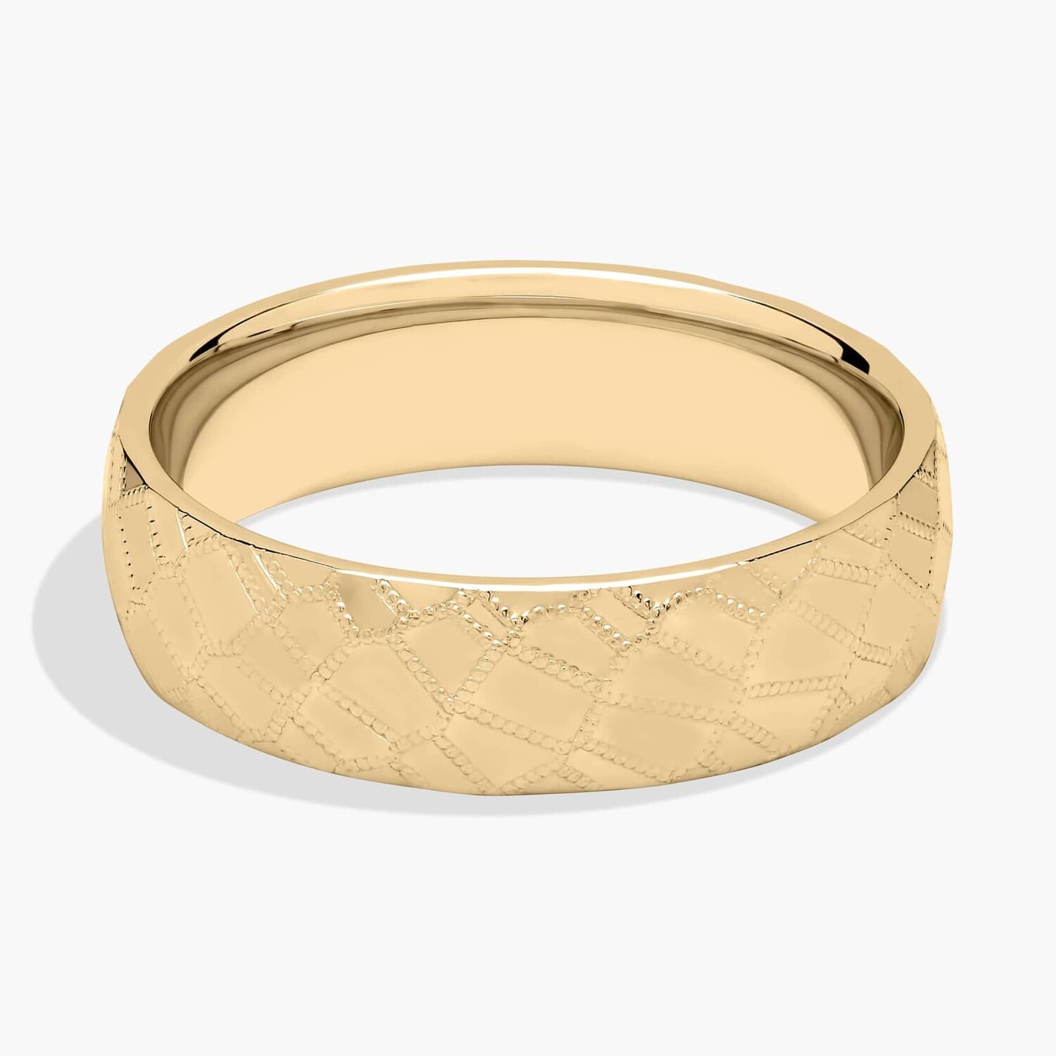 Полированное обручальное кольцо с мозаикой из 18-каратного желтого золота (6 мм) Blue Nile
Полированное обручальное кольцо с мозаикой из 18-каратного желтого золота (6 мм) Blue Nile