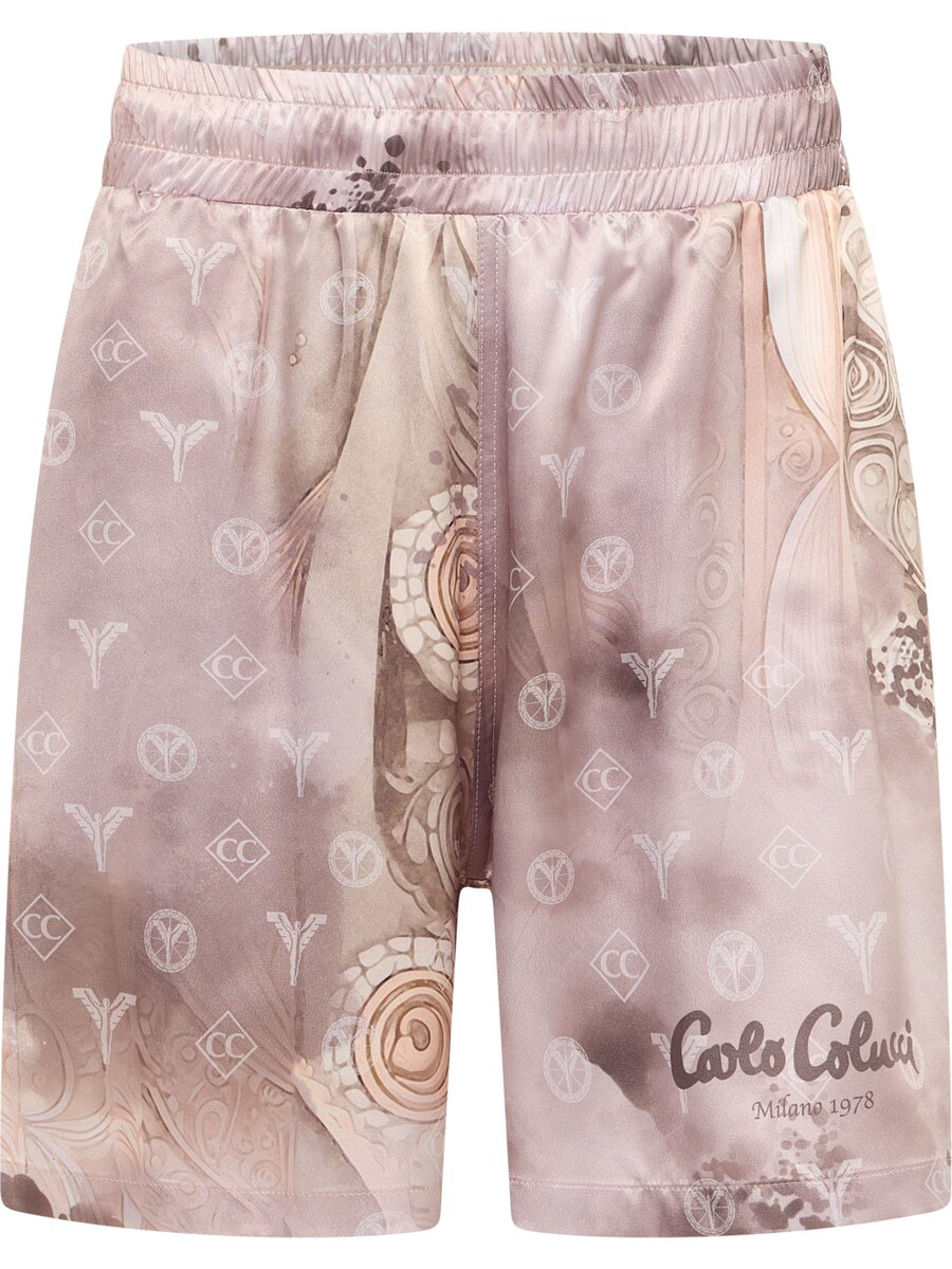 Брюки свободного кроя Carlo Colucci Einackerer, Beige/Cream
Брюки свободного кроя Carlo Colucci Einackerer, Beige/Cream