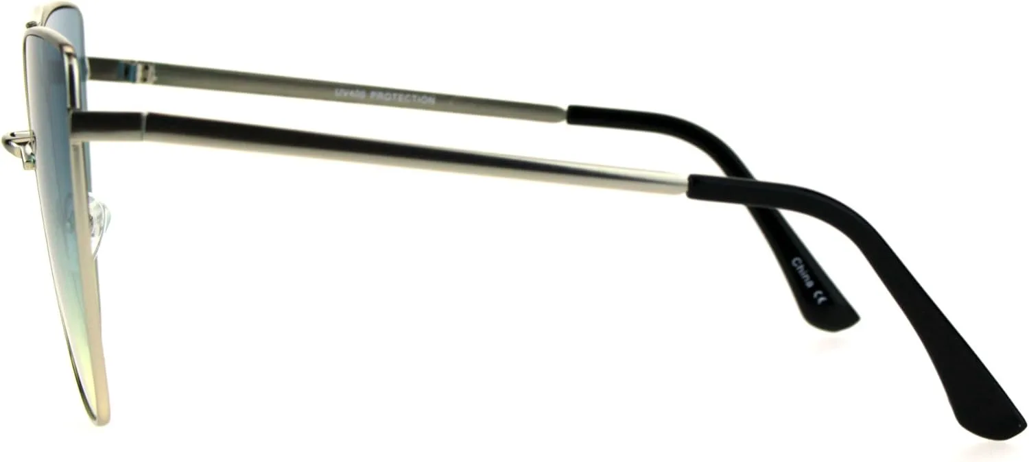 Женские солнцезащитные очки большого размера, квадратная оправа в форме бабочки, металлический каркас, линзы с эффектом омбре PASTL, Silver (Blue Yellow)
Женские солнцезащитные очки большого размера, квадратная оправа в форме бабочки, металлический каркас, линзы с эффектом омбре PASTL, Silver (Blue Yellow)