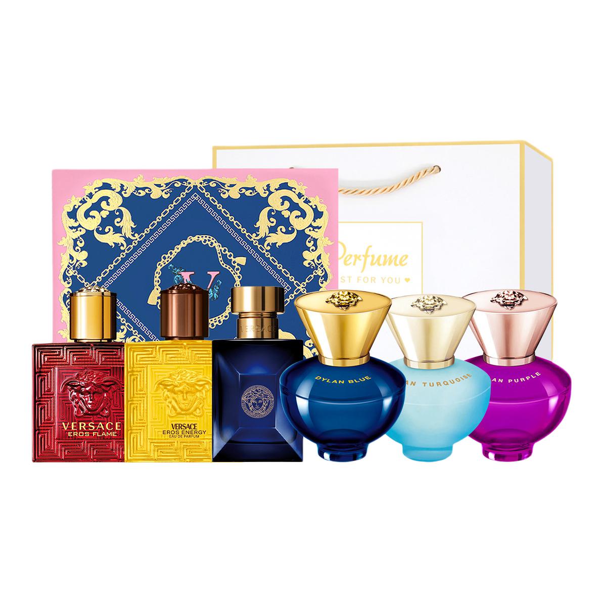 Набор миниатюр духов Dylan, Eau De Parfum и Eau De Toilette, бергамот и грейпфрут, шесть предметов, смешанный комплект VERSACE, Six-Piece Set
Набор миниатюр духов Dylan, Eau De Parfum и Eau De Toilette, бергамот и грейпфрут, шесть предметов, смешанный комплект VERSACE, Six-Piece Set