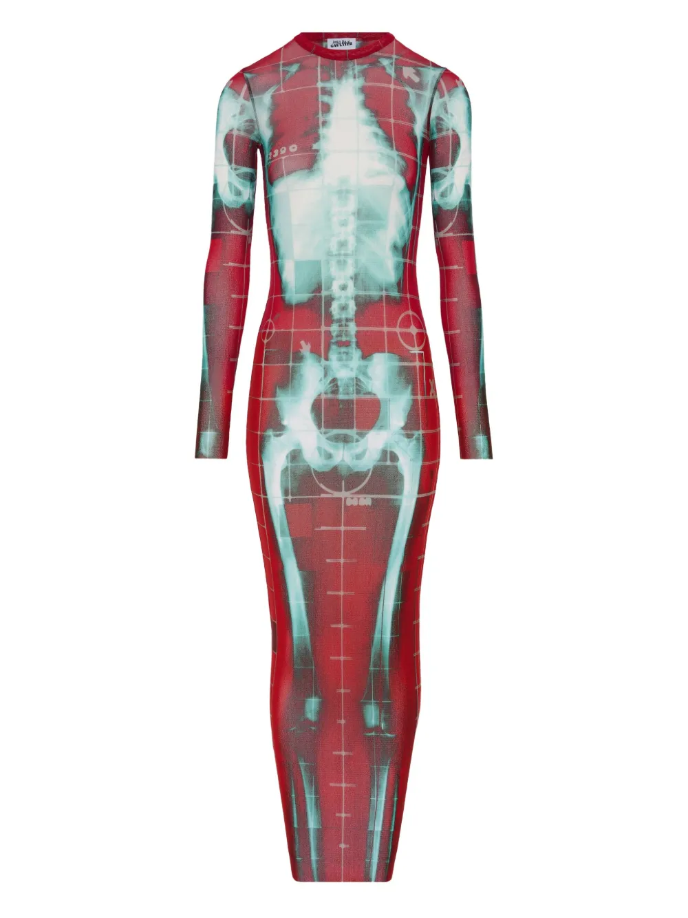 Длинное сетчатое платье Squeletor Jean Paul Gaultier, красный
Длинное сетчатое платье Squeletor Jean Paul Gaultier, красный