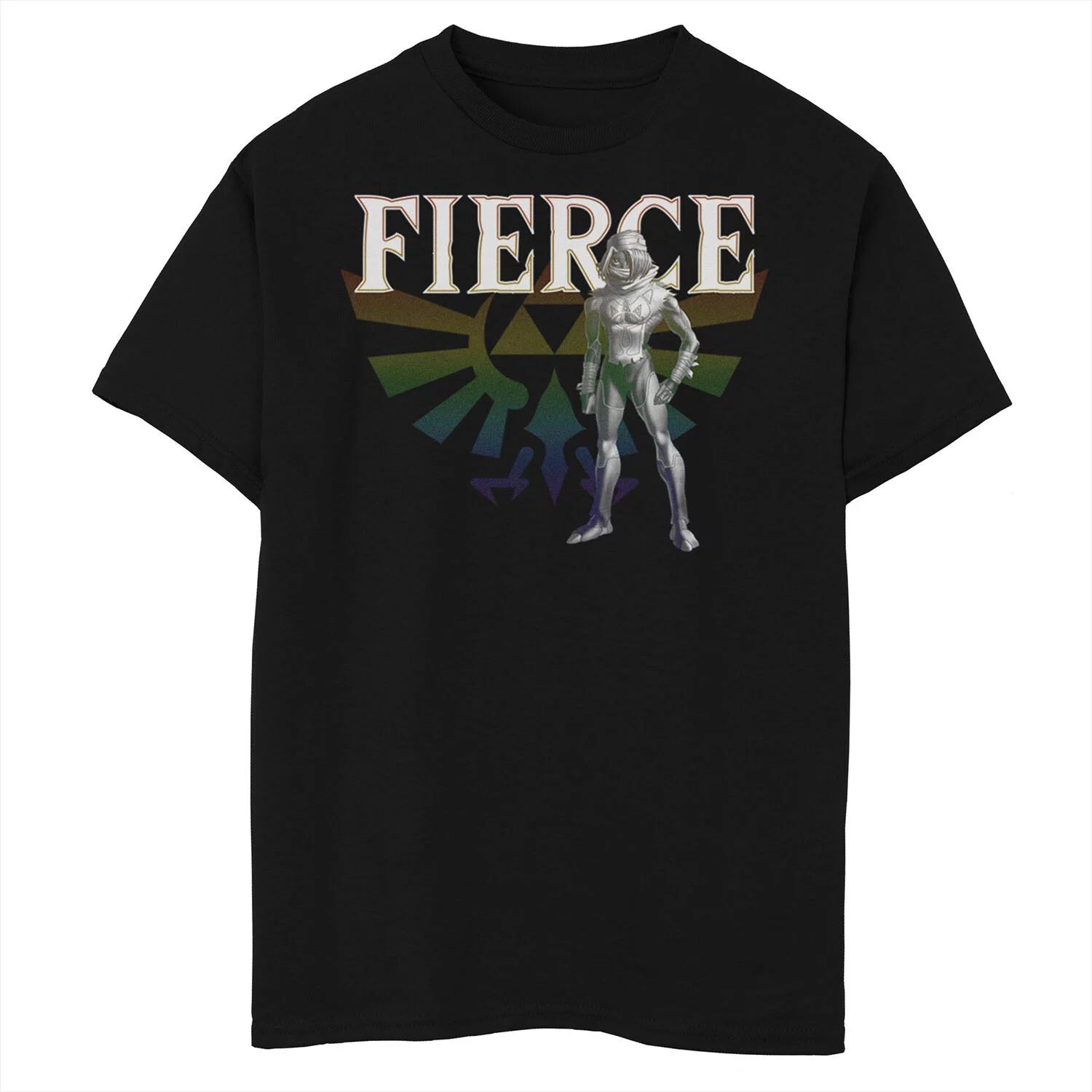 Футболка с графическим рисунком Nintendo The Legend Of Zelda Pride Sheik Fierce для мальчиков 8–20 лет Licensed Character, черный
Футболка с графическим рисунком Nintendo The Legend Of Zelda Pride Sheik Fierce для мальчиков 8–20 лет Licensed Character, черный