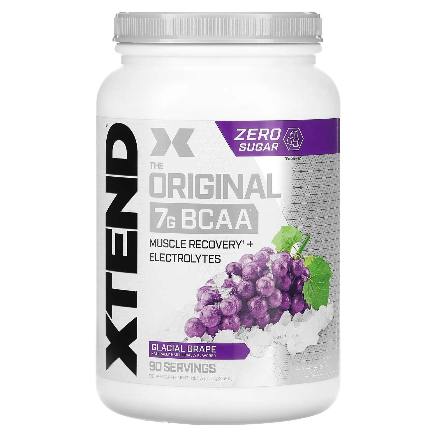 Scivation Xtend The Original Glacial Grape 2.68 lb (1.22 kg)
Scivation Xtend The Original Glacial Grape 2.68 lb (1.22 kg)