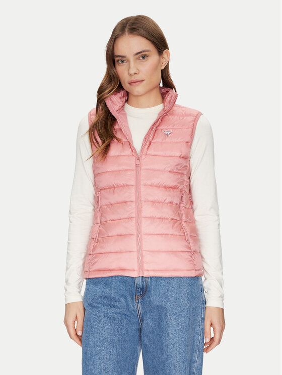 Утепленный жилет regular fit W5RN55 WHAB2 Guess Jeans, розовый
Утепленный жилет regular fit W5RN55 WHAB2 Guess Jeans, розовый
