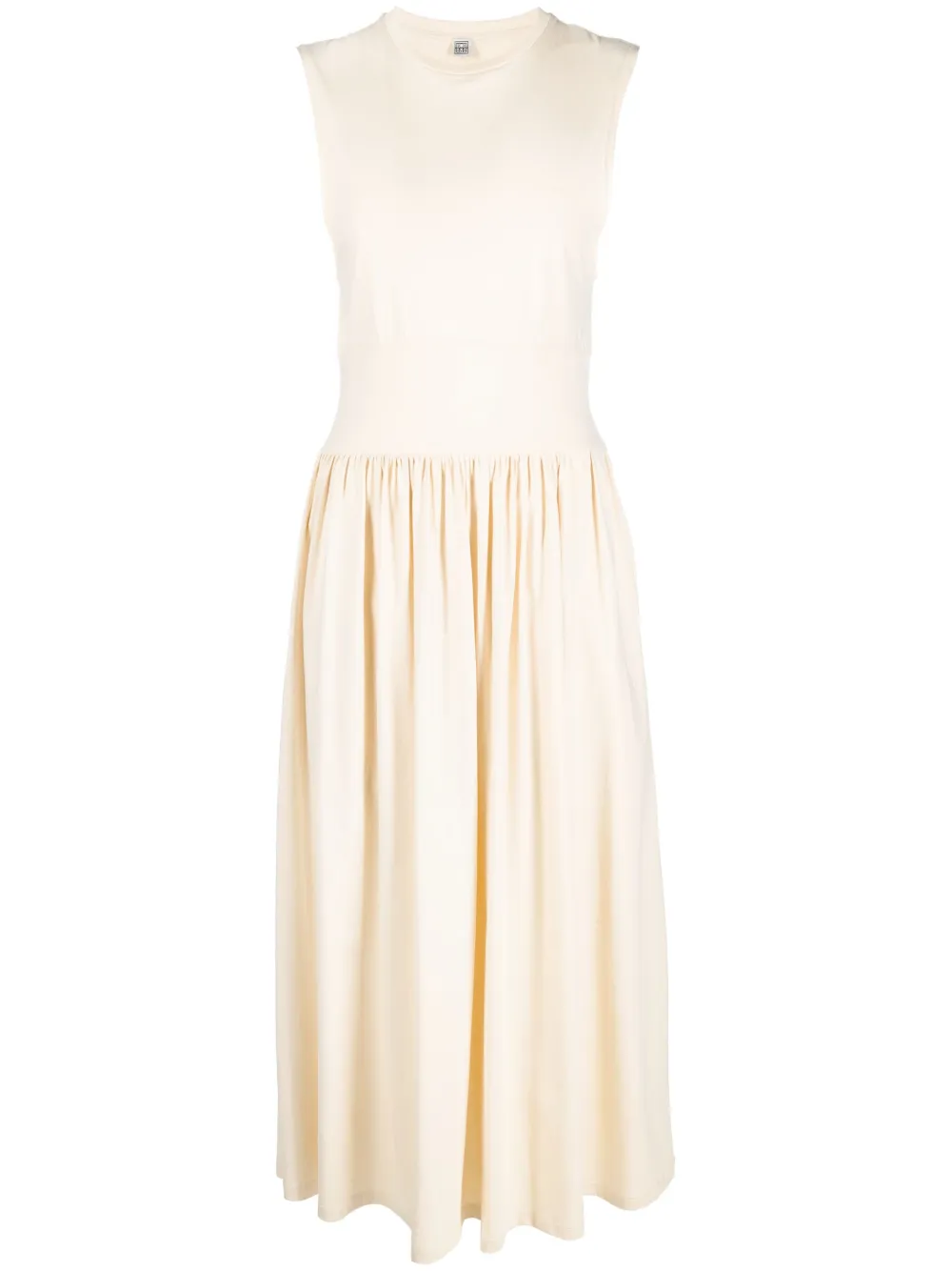 Расклешенное платье миди без рукавов TOTEME, желтый
Расклешенное платье миди без рукавов TOTEME, желтый