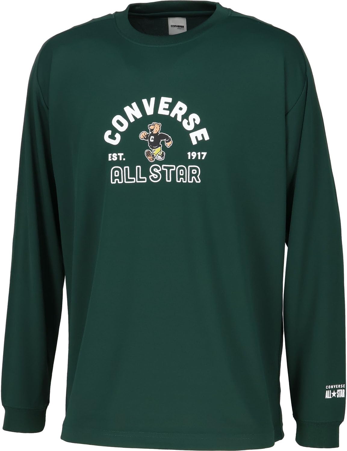 Футболка с длинными рукавами Converse CB252359L с принтом, влагоотводящая, быстросохнущая, зеленый
Футболка с длинными рукавами Converse CB252359L с принтом, влагоотводящая, быстросохнущая, зеленый