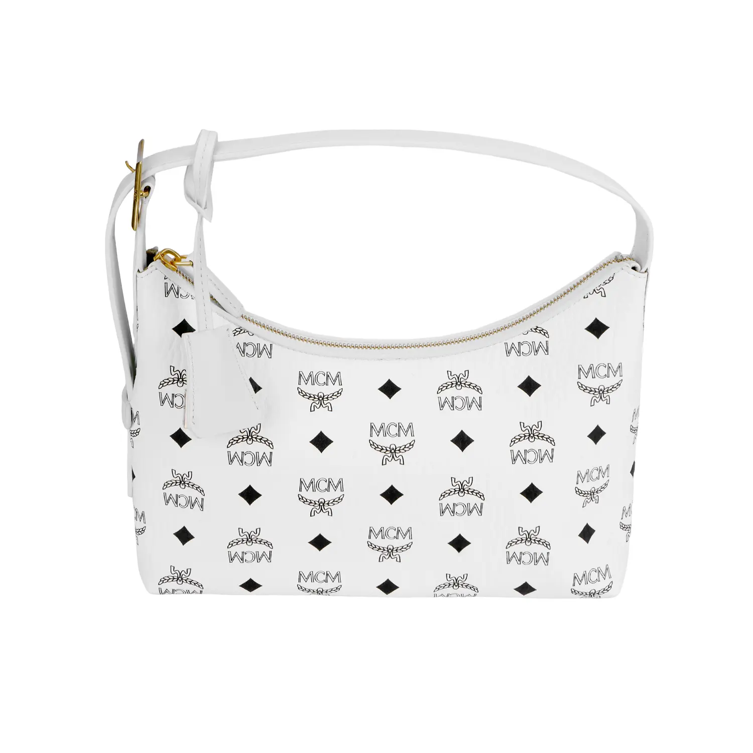 MCM Белая женская сумка через плечо малого размера из кожи и холста
MCM Белая женская сумка через плечо малого размера из кожи и холста