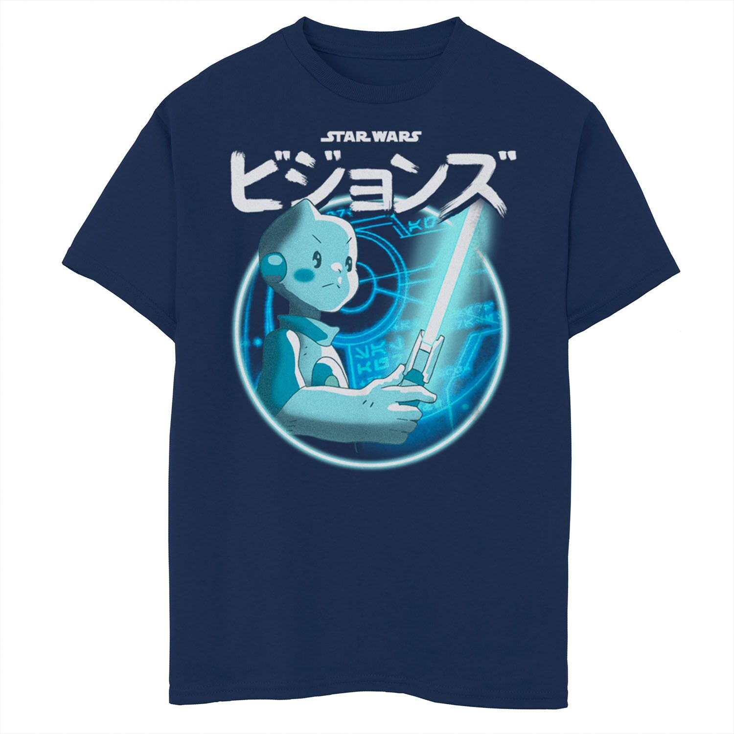 Футболка с графическим логотипом Star Wars Visions Light Saber для мальчиков 8–20 лет Star Wars
Футболка с графическим логотипом Star Wars Visions Light Saber для мальчиков 8–20 лет Star Wars